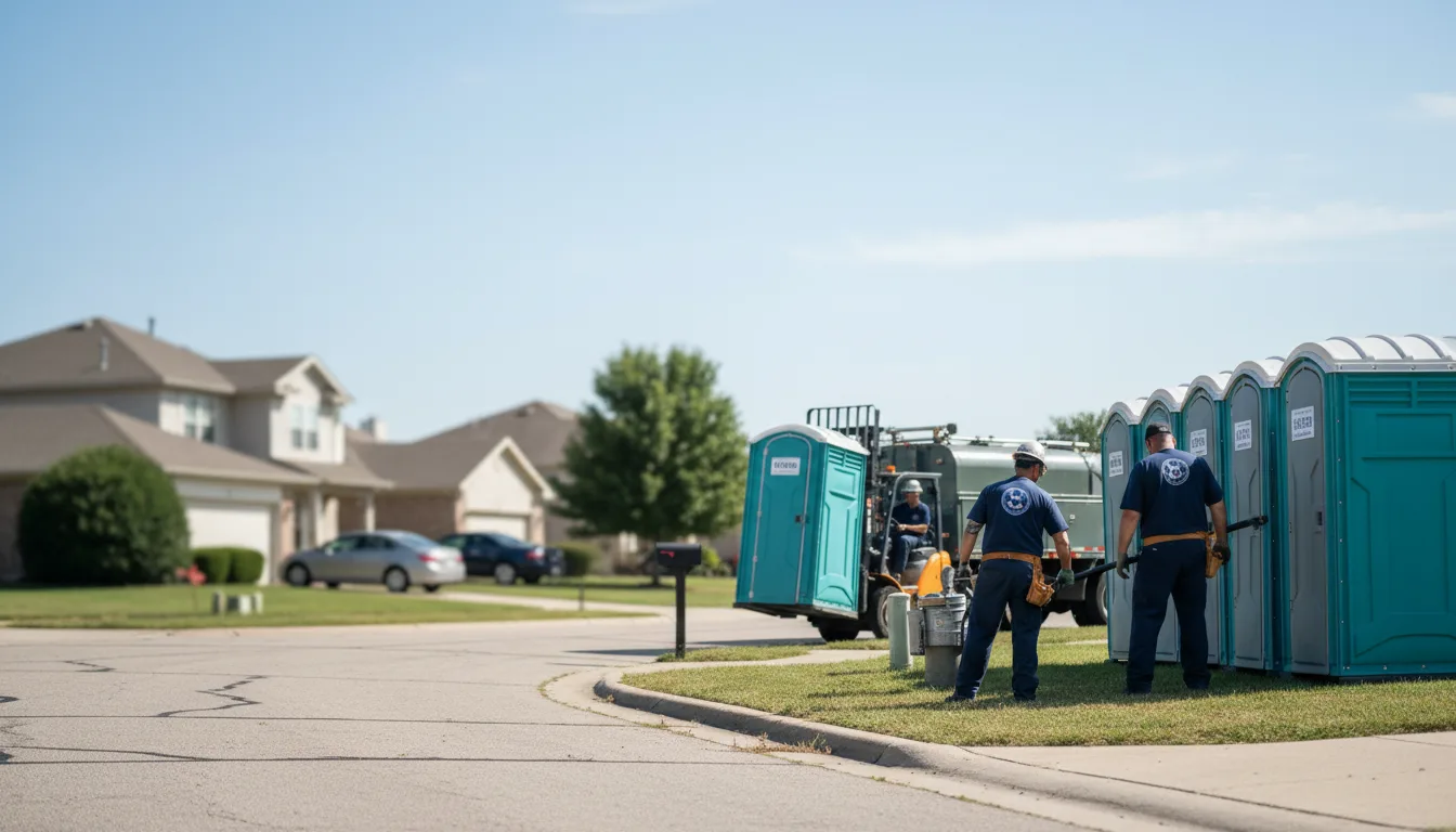 Porta Potty Rental in Rolla, KS near me